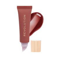 Makeup Revolution Juicy Peptide Lip Balm Group-Nude Latte