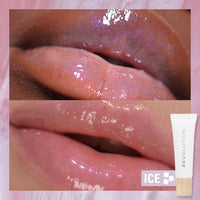 Makeup Revolution Juicy Peptide Lip Balm Group-Clear Ice