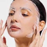 I Heart Revolution Bubble Tea Matcha Tea Bubble Sheet Mask Group-Strawberry Pink