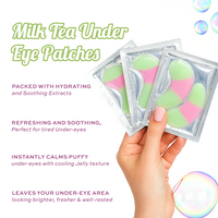 I Heart Revolution Bubble Tea Honeydew Milk Tea Undereye Patches I Heart Revolution Bubble Tea Honeydew Milk Tea Undereye Patches