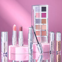 Revolution Metallic Muse Glitter Lipstick Group-Iced Berry