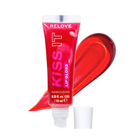 Relove Kiss It Lip Gloss Group-Cherry Red
