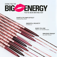 Makeup Revolution Pout Bomb Plumping Lip Liner Group-Burnt Cherry Red