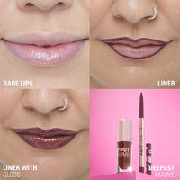 Makeup Revolution Pout Bomb Plumping Lip Liner Group-Deepest Mauve