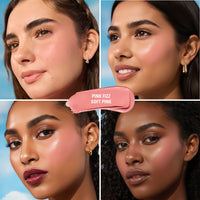 Revolution Superdewy Liquid Blush Burst Group- Pink Fizz Soft Pink