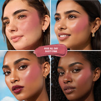 Revolution Superdewy Liquid Blush Burst Group- Rose all Day Dusty Pink