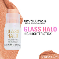 Makeup Revolution Glass Halo Highlighter Stick Group - Golden Glow A