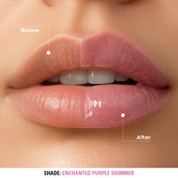 Glass Kiss Roller Ball Lip Oil Group - Enchanted Purple A