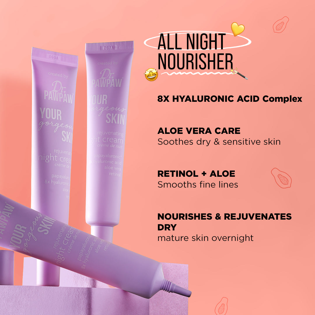 Dr.PAWPAW Your Gorgeous Skin Rejuvenating Night Cream 45ml