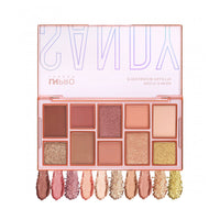 LN PRO Multi-Finish Eyeshadow Palette Group-Sandy 401