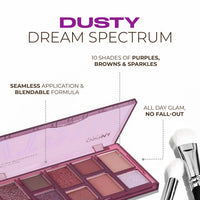 LN PRO Multi-Finish Eyeshadow Palette Group-Dusty 402