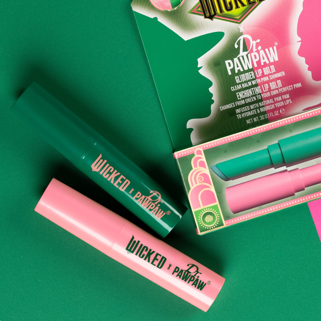 Dr.PAWPAW x WICKED Glimmer Ph Lip Balm 3 gm Dr.PAWPAW x WICKED Glimmer Ph Lip Balm 3 gm