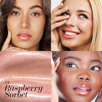 Eveline Cosmetics Lip Gloss Diamond Glow Lip Luminizer Group-04 RASPBERRY SORBET