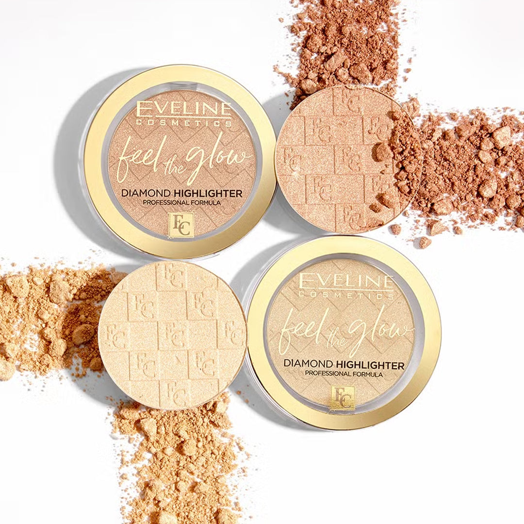 Eveline Cosmetics Feel The Glow Diamond Highlighter Eveline Cosmetics Feel The Glow Diamond Highlighter