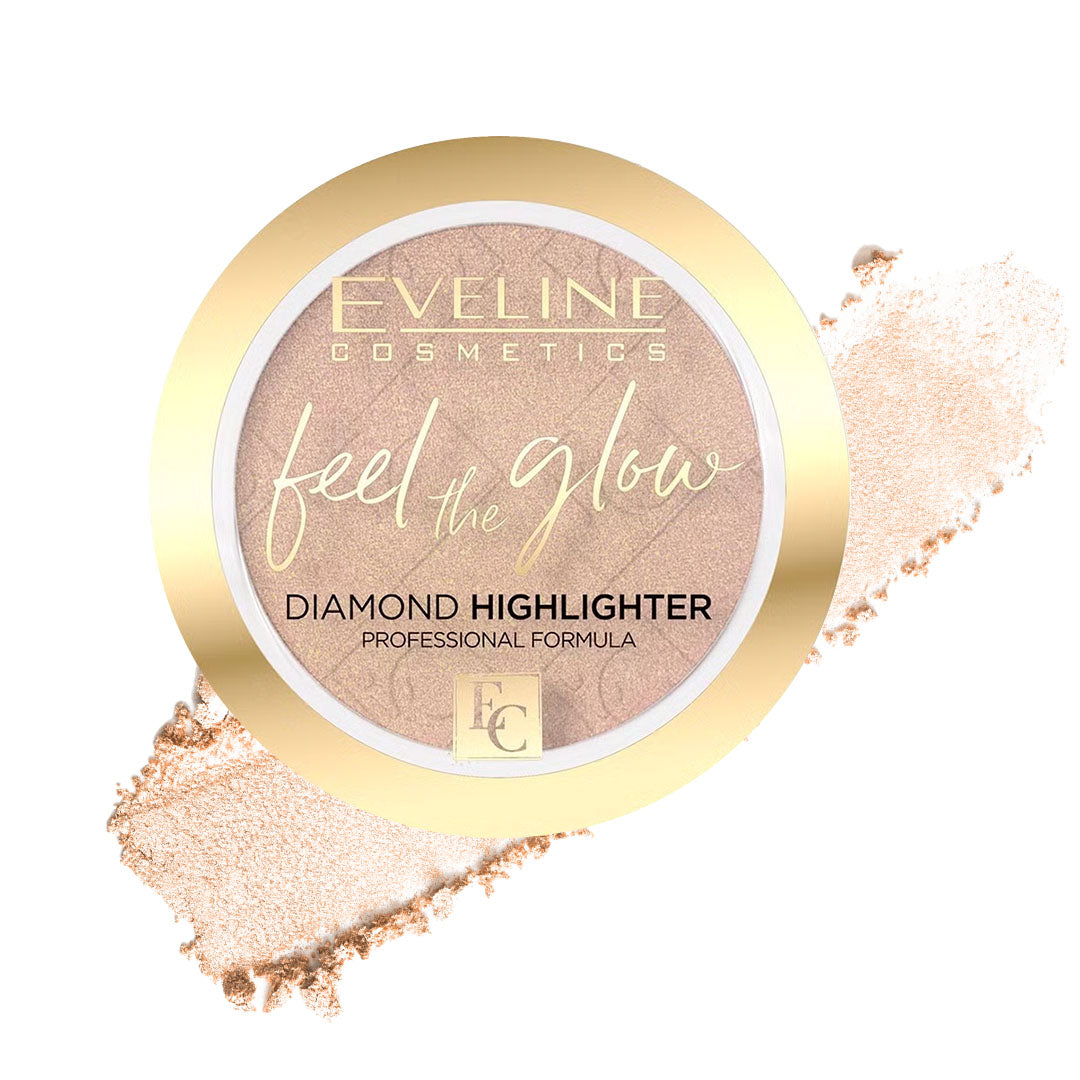 Eveline Cosmetics Feel The Glow Diamond Highlighter Eveline Cosmetics Feel The Glow Diamond Highlighter