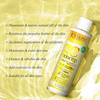 Eveline Cosmetics Vit C Energy Organic Booster Illuminating Toner 3-In-1 200ml Eveline Cosmetics Vit C Energy Organic Booster Illuminating Toner 3-In-1 200ml
