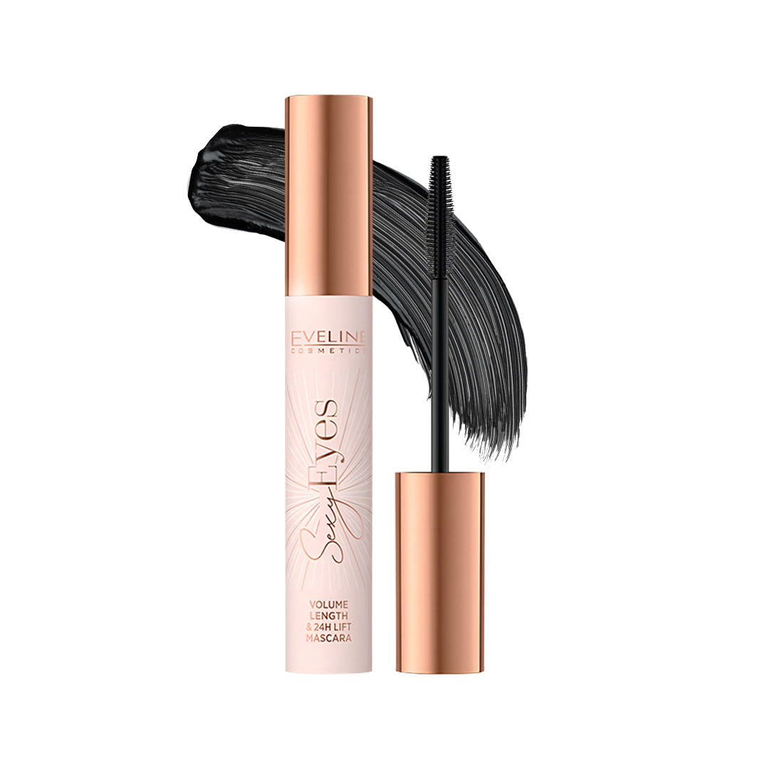 Eveline Cosmetics Sexy Eye Mascara Black 7 ml Eveline Cosmetics Sexy Eye Mascara Black 7 ml