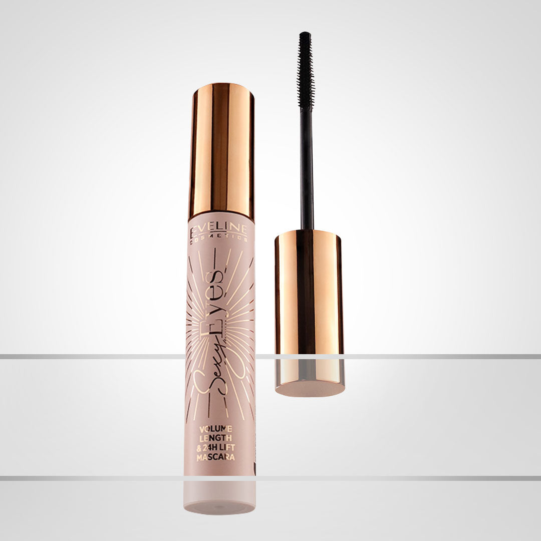 Eveline Cosmetics Sexy Eye Mascara Black 7 ml Eveline Cosmetics Sexy Eye Mascara Black 7 ml