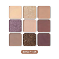 Eveline Cosmetics Look Up 9 Colors Eyeshadow Palette Group-But Why Not