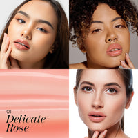 Eveline Cosmetics Flower Garden Creamy Lip Gloss Group-01 Delicate Rose