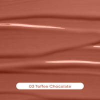 Eveline Cosmetics Choco Glamour Vinyl Gloss Lip Liquid Group-Toffee Chocolate