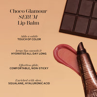 Eveline Cosmetics Choco Glamour Nourishing Moisturizing Serum Lip Balm 12ml Eveline Cosmetics Choco Glamour Nourishing Moisturizing Serum Lip Balm 12ml