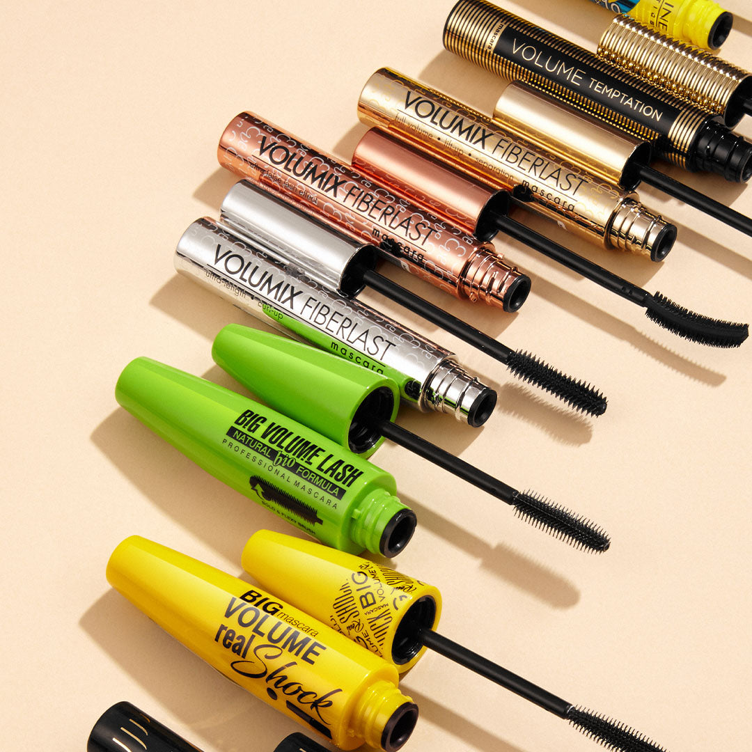 Eveline Cosmetics Mascara Volumix Fiberlast Silver Lenght & Curl Up Eveline Cosmetics Mascara Volumix Fiberlast Silver Lenght & Curl Up