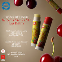 Eveline Cosmetics SOS Nourishing And Regenerating Lip Balm Group-Cherry