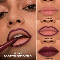 Milani Ludicrous Matte Lip Crayon Group - Off The Wall A
