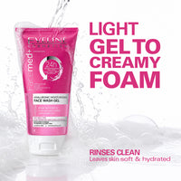 Eveline Cosmetics Facemed+ Hyaluronic Face Wash Gel 150 ml Eveline Cosmetics Facemed+ Hyaluronic Face Wash Gel 150 ml