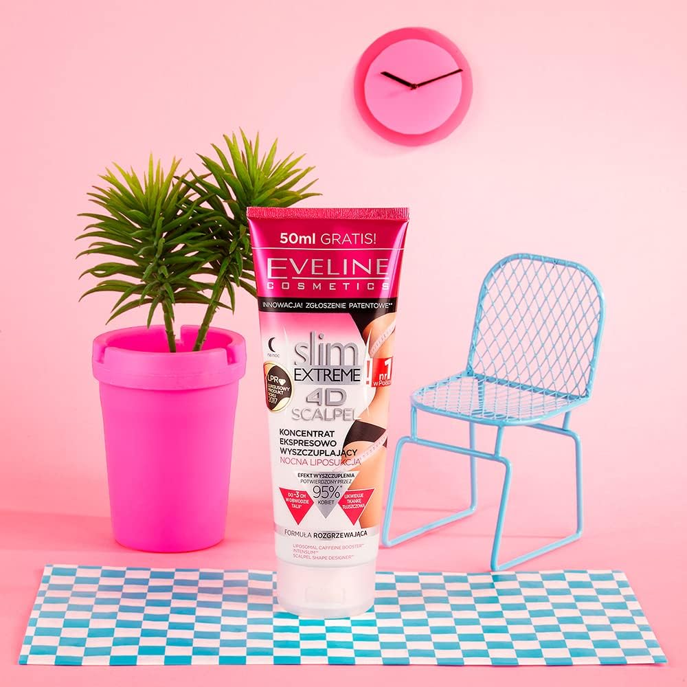 Eveline Cosmetics Slim Extreme 4D Scalpel Express Slimming Concentrate Night Liposuction Eveline Cosmetics Slim Extreme 4D Scalpel Express Slimming Concentrate Night Liposuction