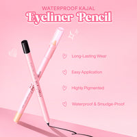 Pinkflash Waterproof Kajal Eyeliner Pencil Group-NU01 Nude