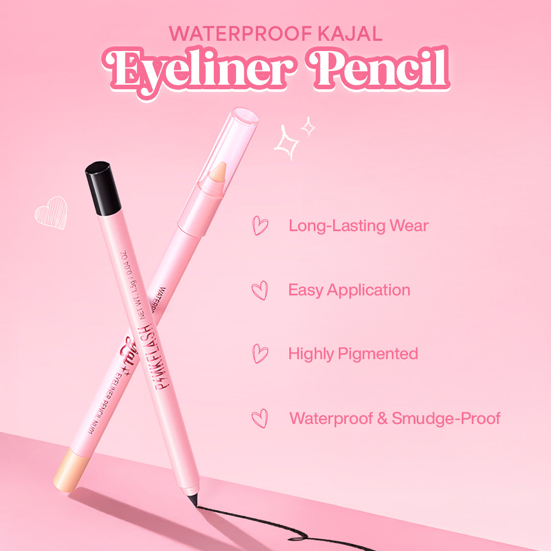 Pinkflash Waterproof Kajal Eyeliner Pencil Pinkflash Waterproof Kajal Eyeliner Pencil