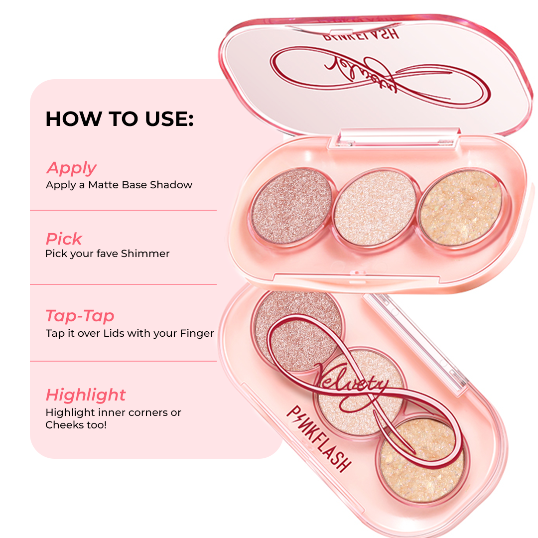 Pinkflash 3 Pan Eyeshadow Pinkflash 3 Pan Eyeshadow