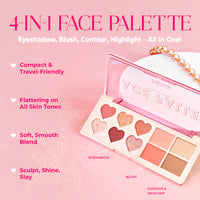 PINKFLASH Multi Face Palette Group-M02-2 Strawberry Ice