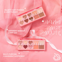 PINKFLASH Multi Face Palette Group-Caramel Toffee