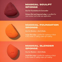 Jessup Beauty My Magical Makeup Sponges II Jessup Beauty My Magical Makeup Sponges II