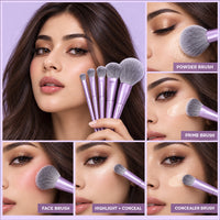 Jessup Makeup Luxury Purple Makeup Brush Set of 14pcs Jessup Makeup Luxury Purple Makeup Brush Set of 14pcs