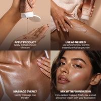 PERFECT TAN Illuminating Golden Body & Face Cream PERFECT TAN Illuminating Golden Body & Face Cream