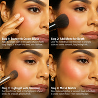 Makeup Revolution Blush Icon Palette Group - Teddy-Nude A