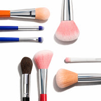 Complete Face & Eye Makeup Brush Combo – 8 Brushes Complete Face & Eye Makeup Brush Combo – 8 Brushes