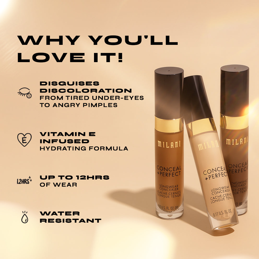 Milani Conceal + Perfect Long Wear Concealer Milani Conceal + Perfect Long Wear Concealer