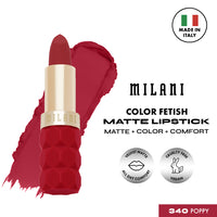 Milani Color Fetish Matte Lipstick Group - Poppy A