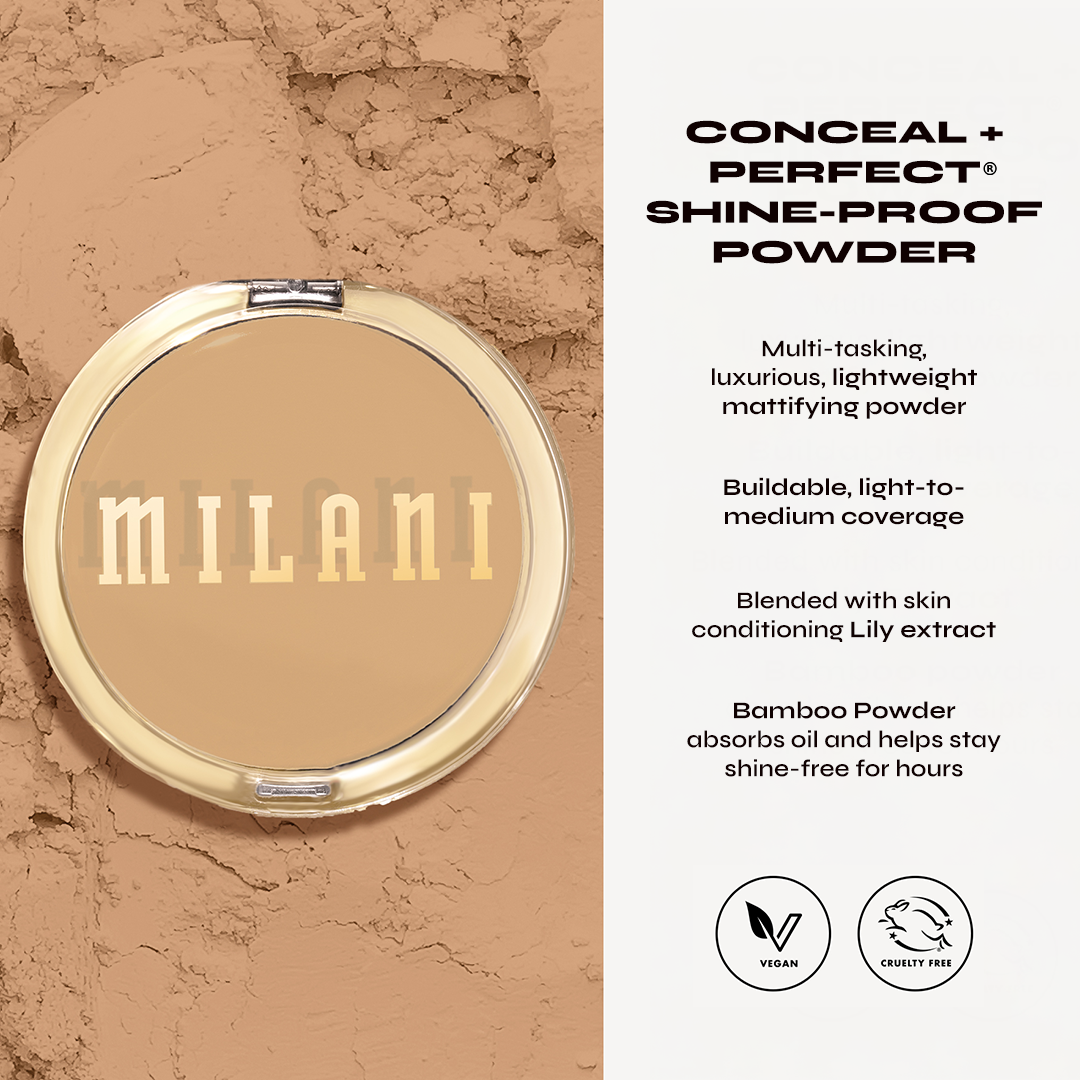 Milani Conceal + Perfect Shine-Proof Powder Milani Conceal + Perfect Shine-Proof Powder