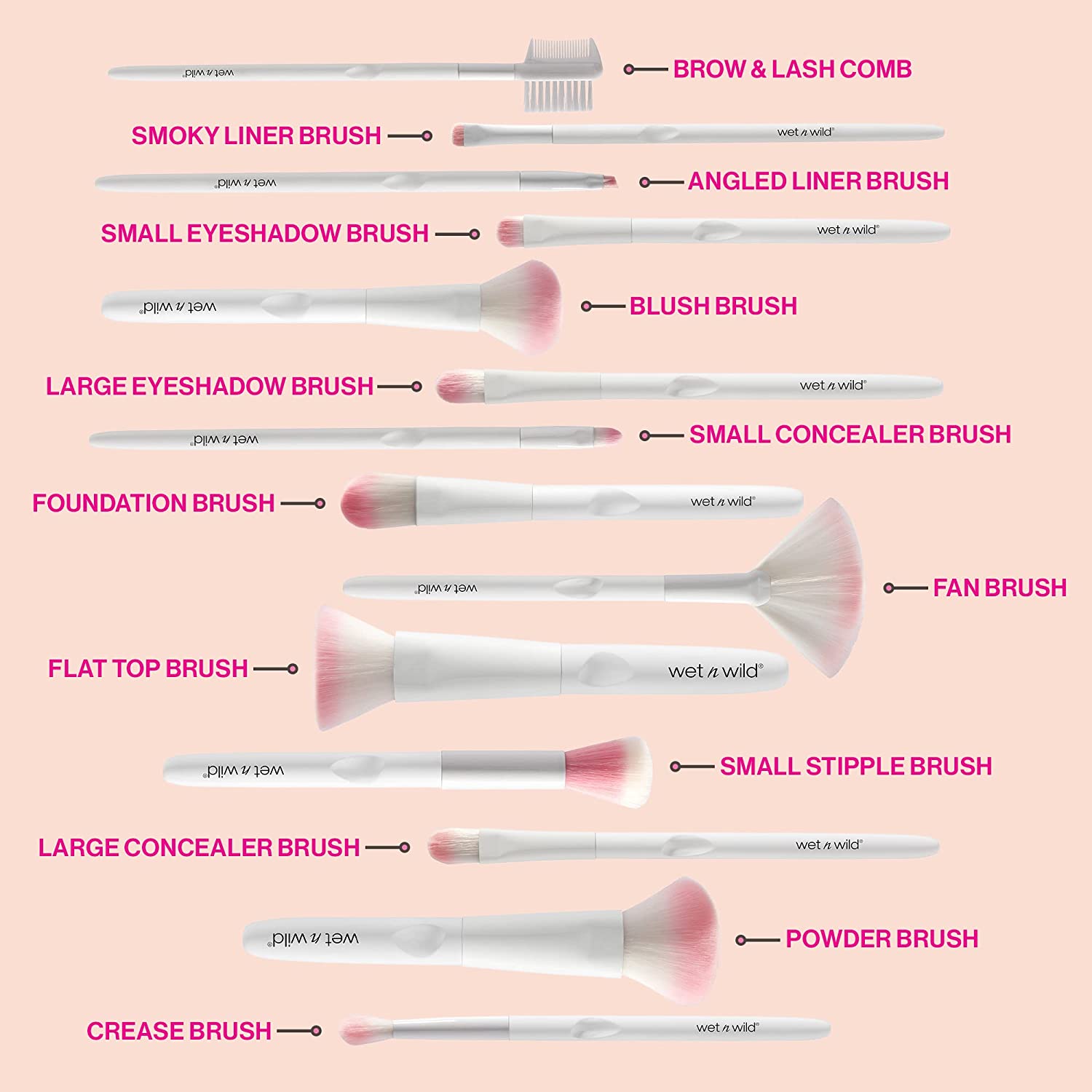 Wet n Wild Angled Liner Brush Wet n Wild Angled Liner Brush