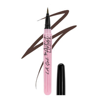 L.A. Girl Artist Brush Pen Eyeliner Group-Inky Chocolate Brown