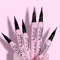 L.A. Girl Artist Brush Pen Eyeliner Group-Inky Black