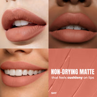 L.A Girl Lip Haze Blurring Soft Matte Lip Color Group - Shy 01