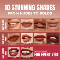 L.A Girl Lip Haze Blurring Soft Matte Lip Color Group - All About It 06