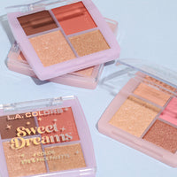 L.A. Colors 4 color Eye & Face Palette Sweet Dreams Stocking Stuffer Group-Fantasy